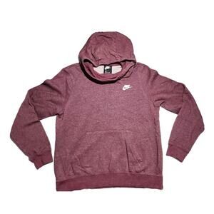 Nike Burgundy Hoodie Sweatshirt